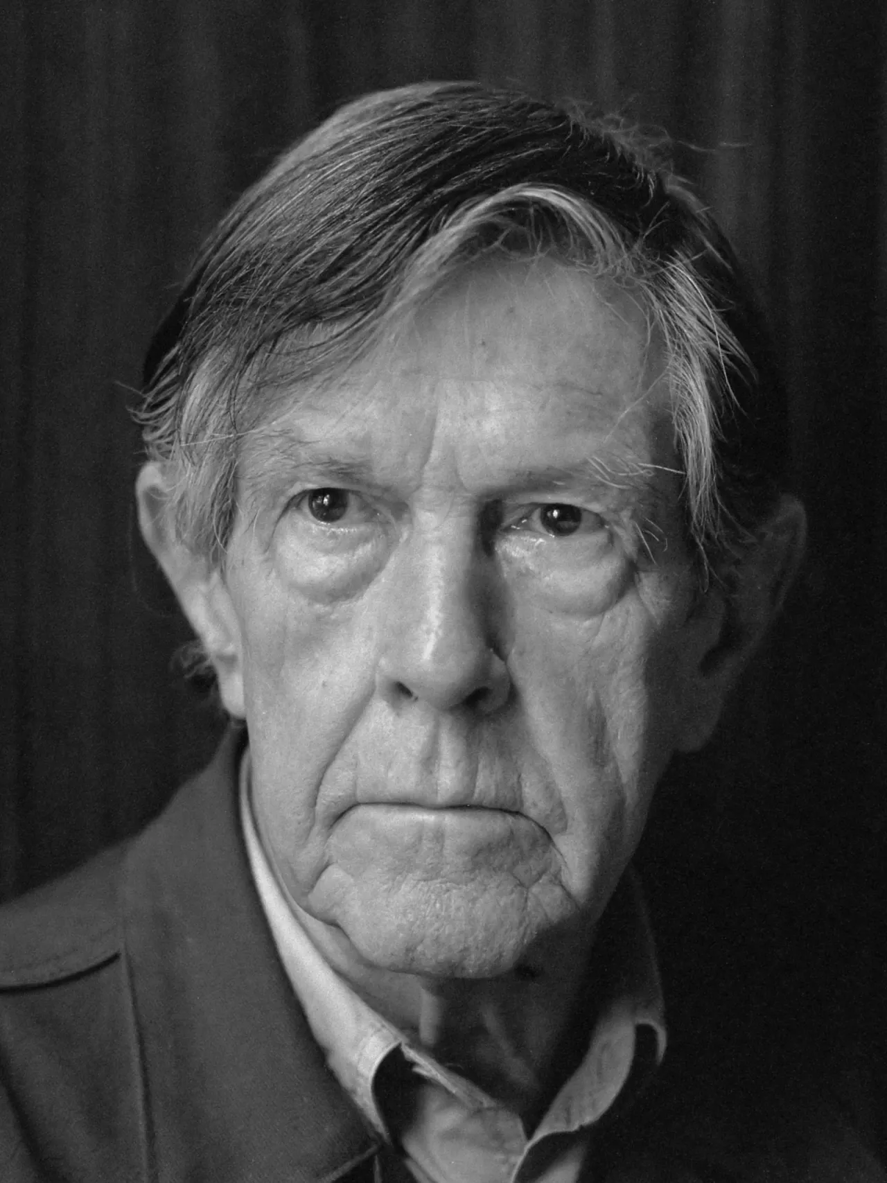 John Cage photographed by Rob Bogaerts in 1988.